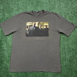 The Sopranos Dunmbgood Graphic T Shirt Men's Size XL Gray Black Short Sleeve